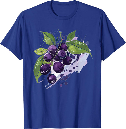 Pretty Huckleberries Costume for Fruits Lovers T-Shirt - T-Shirt | Royal