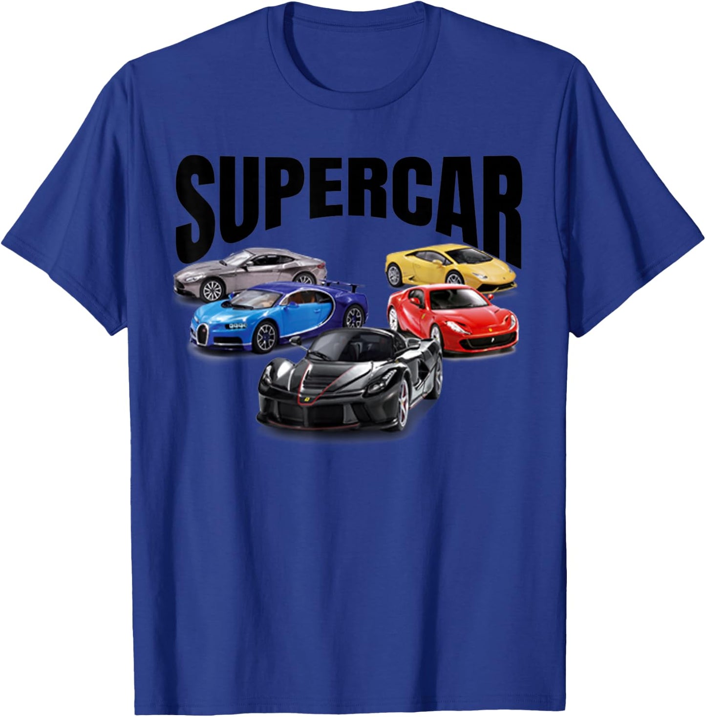 The best Supercar racing fan on the planet. T-Shirt - T-Shirt | Royal