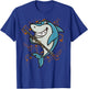 Shark Clarinet Player Play Clarinet In Band T-Shirt - T-Shirt | Royal