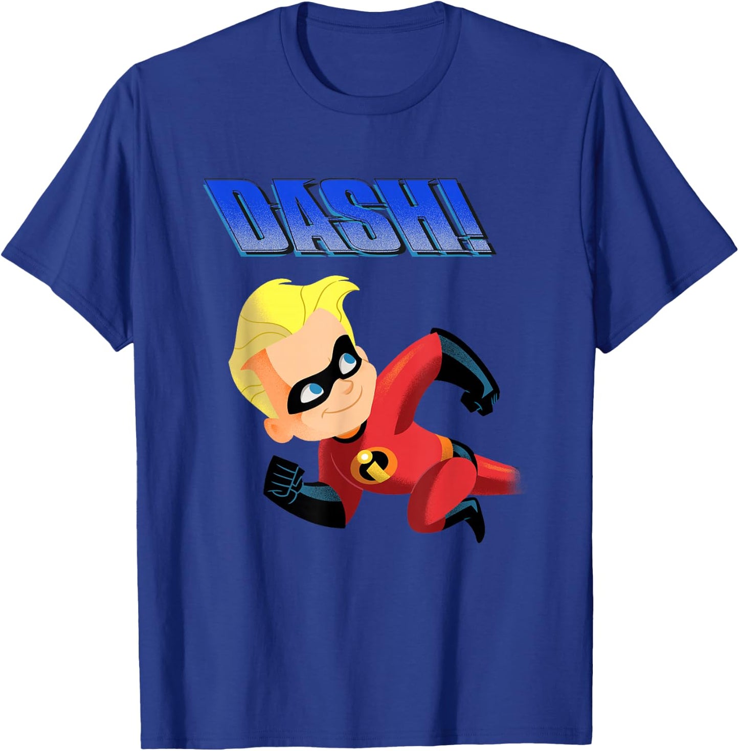Disney Pixar The Incredibles 2 Dash Fast Big Hero Portrait T-Shirt - T-Shirt | Royal