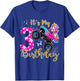 Kids Monster Truck Unicorn T Shirt Girls 3rd Birthday Daughter T-Shirt - T-Shirt | Royal