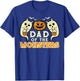 Halloween Dad Of Monsters Funny Family Costume Papa Daddy T-Shirt - T-Shirt | Royal