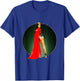 Vintage Retro Rockabilly Pin-up Xarah - 50s Queen Burlesque T-Shirt - T-Shirt | Royal