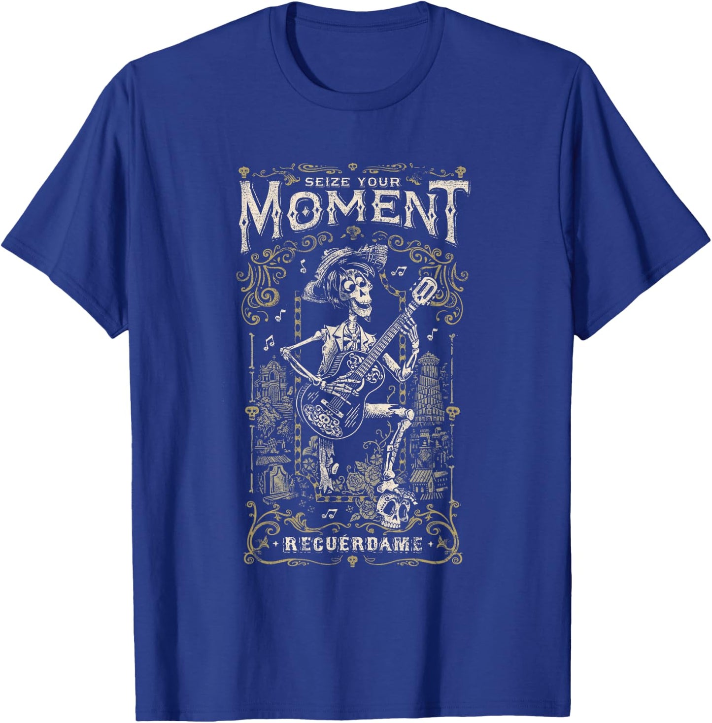 Disney and Pixar's Coco Héctor Recuérdame Seize Your Moment T-Shirt - T-Shirt | Royal