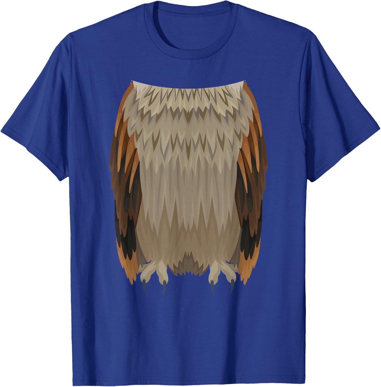 Funny Headless Owl Easy Halloween Costume T-Shirt - T-Shirt | Royal