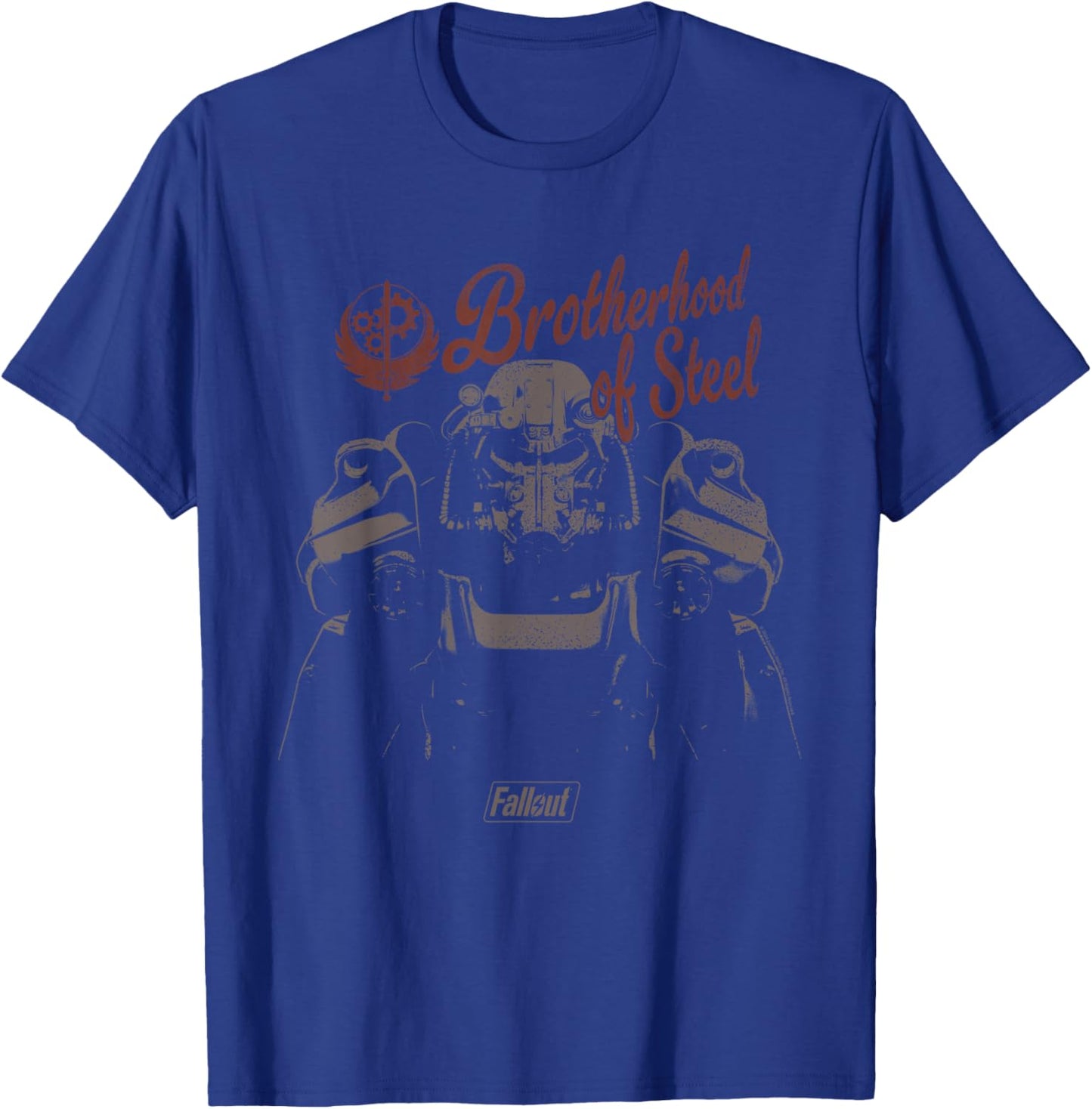 Fallout Video Game Brotherhood of Steel Character T-Shirt - T-Shirt | Royal