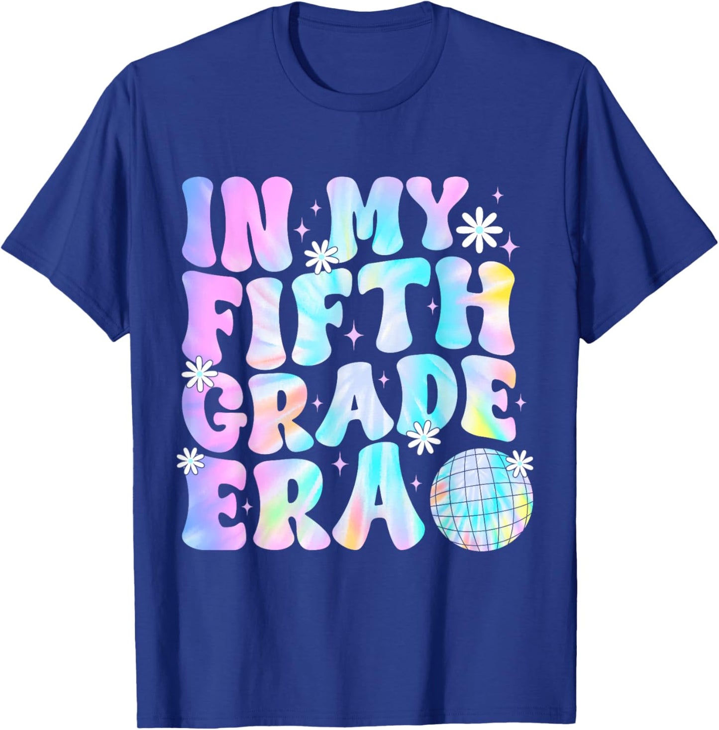 In My Fifth Grade Era Back To School 5th Grade Boys Girls T-Shirt - T-Shirt | Royal