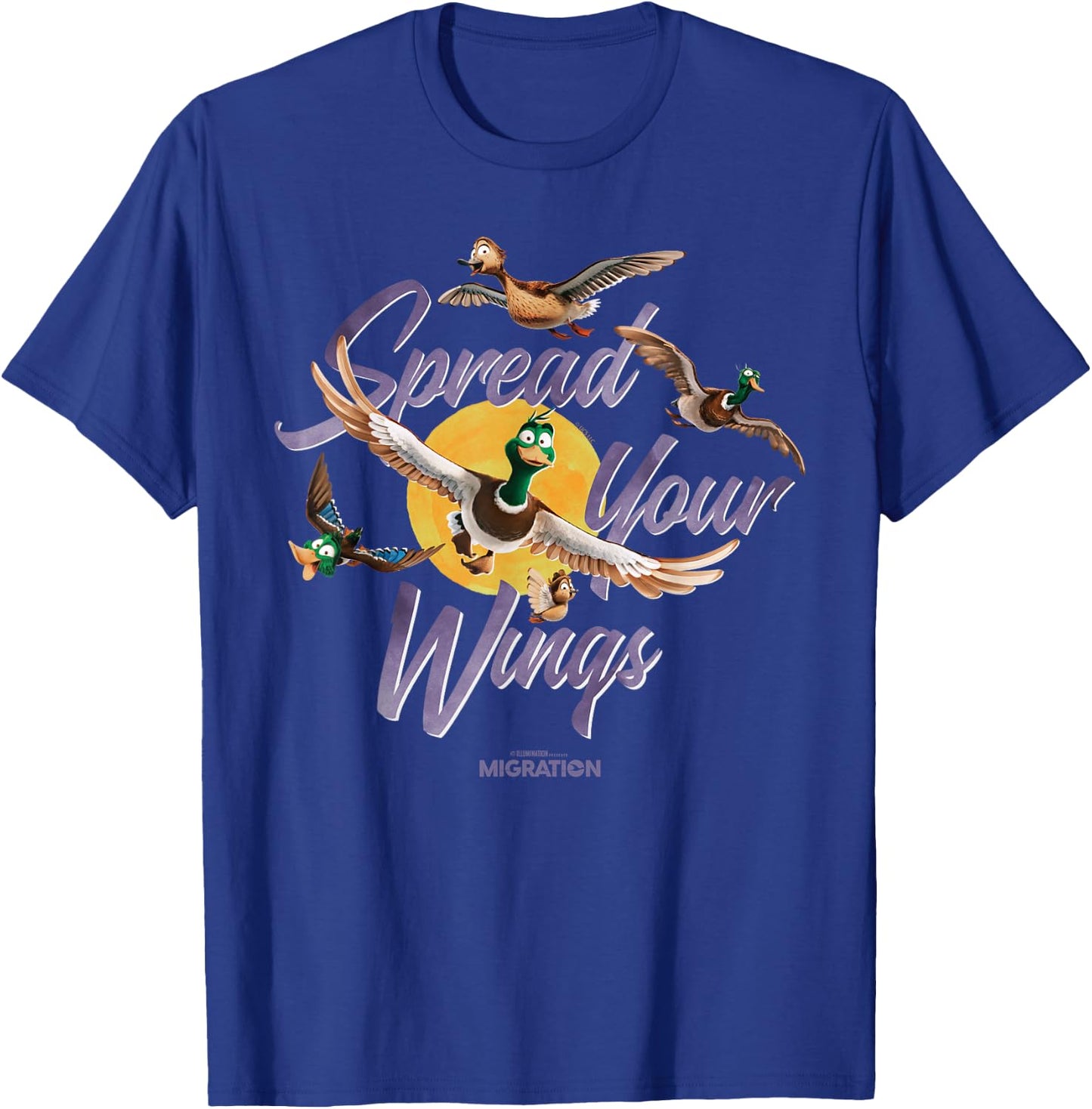 Migration Spread Your Wings T-Shirt - T-Shirt | Royal