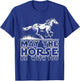 Funny Horse be with you Funny Girls Horse Gifts Horse Show T-Shirt - T-Shirt | Royal