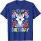 Its My 6th Birthday Wolf T-Shirt - T-Shirt | Royal