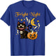 Halloween Fright Night T-Shirt - T-Shirt | Royal