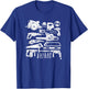 Carpenter Mechanic Hand Power Tool Saw Handyman Woodworker T-Shirt - T-Shirt | Royal