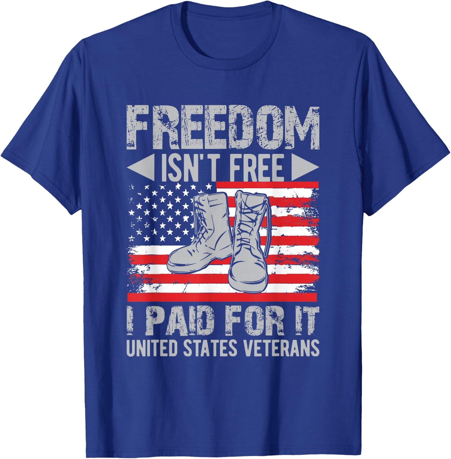 Veteran Veterans Day T-Shirt - T-Shirt | Royal
