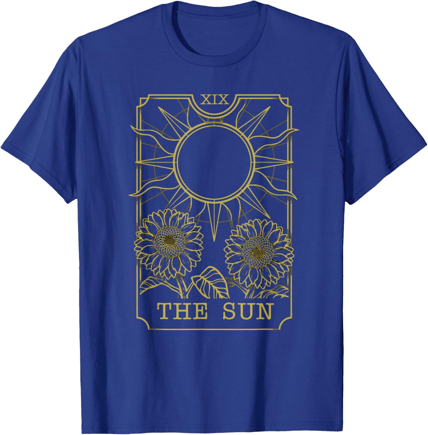 The Sun Tarot Card Sun Moon T-Shirt - T-Shirt | Royal