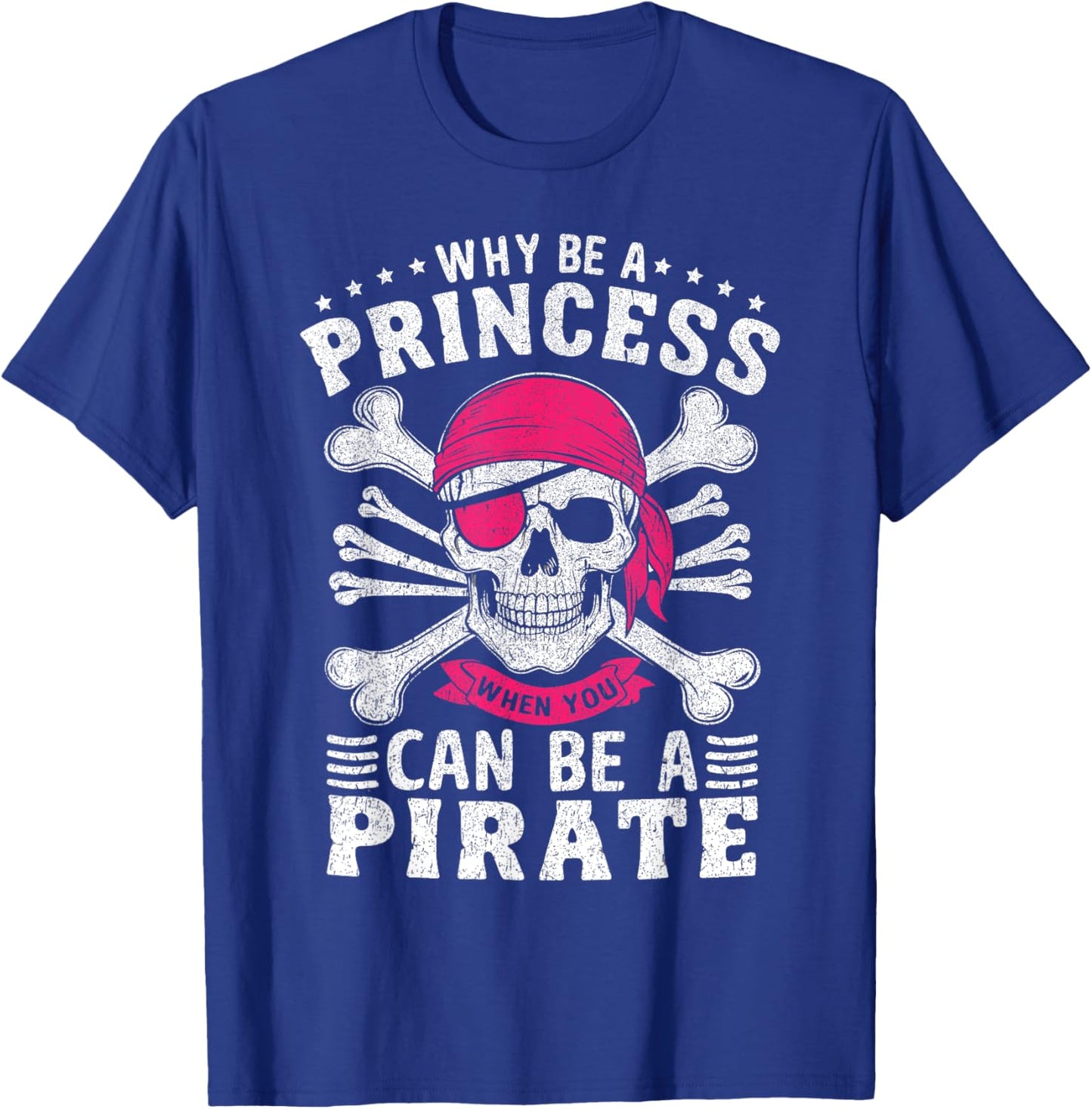 Funny Pirate Costume Princess Girls Kids Pirate T-Shirt - T-Shirt | Royal