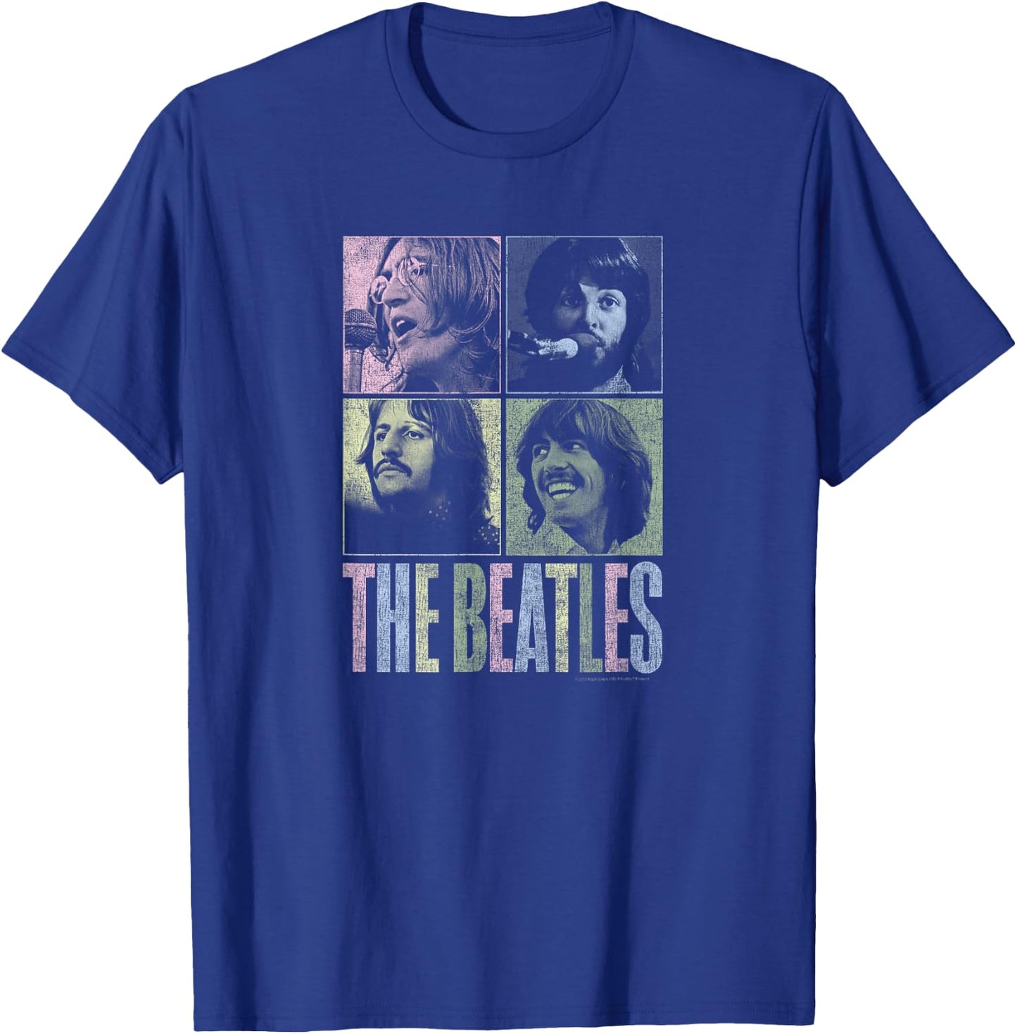 The Beatles - let it be squares T-Shirt - T-Shirt | Royal