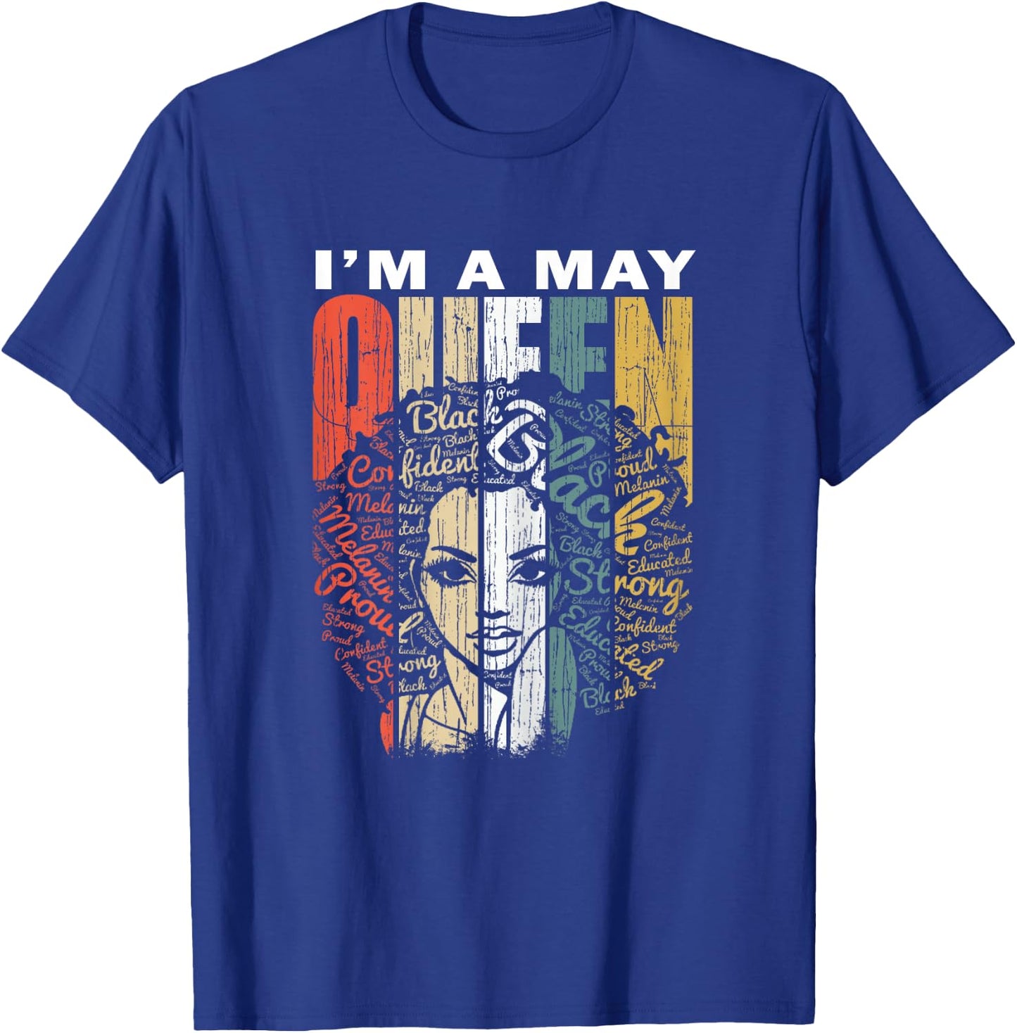 Queens are Born in May T Shirt - Birthday Girl T-Shirt - T-Shirt | Royal