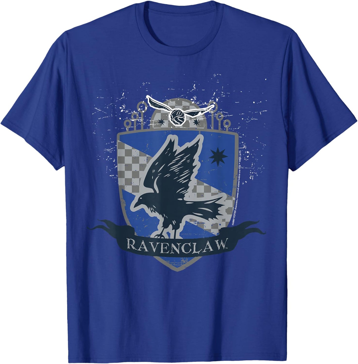 Harry Potter Ravenclaw Quidditch Shield T-Shirt - T-Shirt | Royal