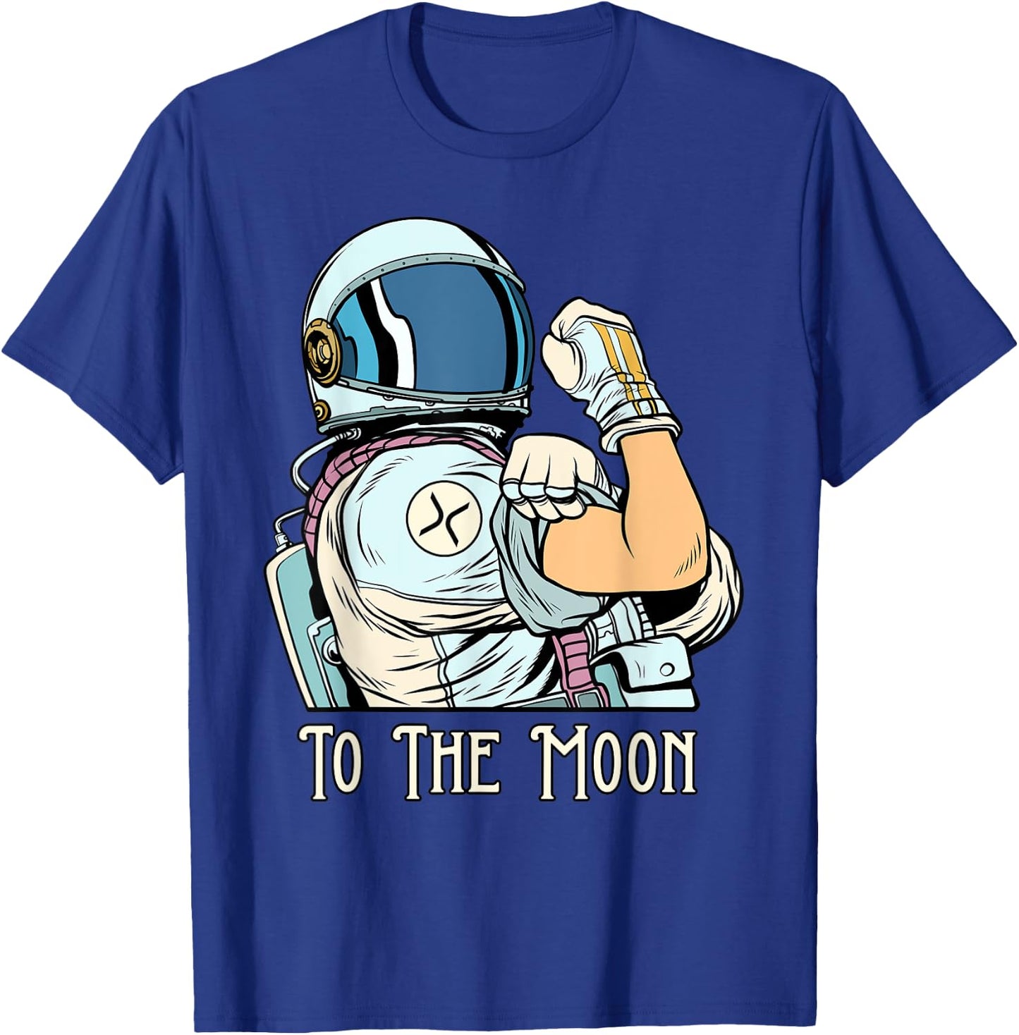 Crypto Currency Talk Link Fun Ripple XRP We Can Do It Merch T-Shirt - T-Shirt | Royal