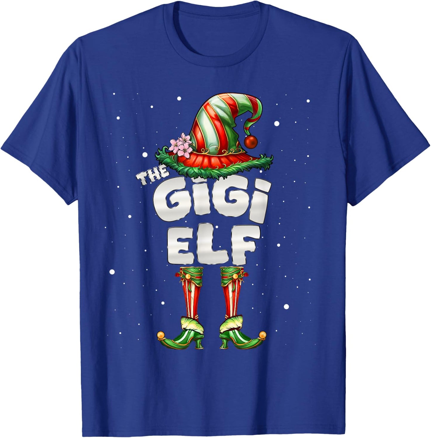 I'm The Gigi Elf Family Matching Group Christmas T-Shirt - T-Shirt | Royal