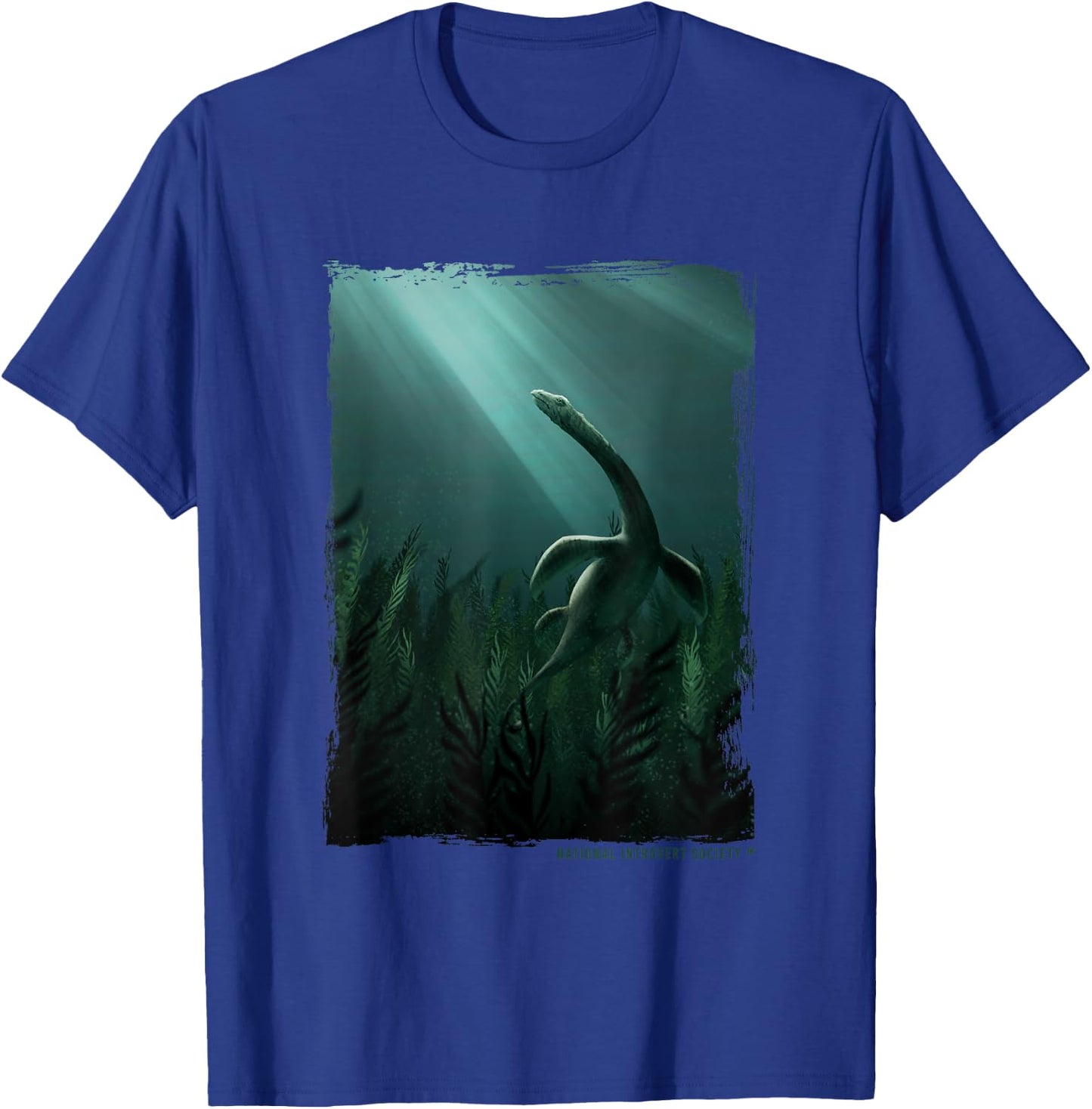 The Loch Ness Monster - Original Nessie Cryptid Art T-Shirt - T-Shirt | Royal
