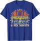I Have Two Titles Dad And Pop-Pop I Rock Them Both Vintage T-Shirt - T-Shirt | Royal