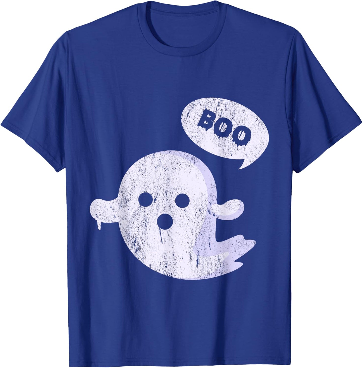 Boo Ghost Halloween T-Shirt - T-Shirt | Royal