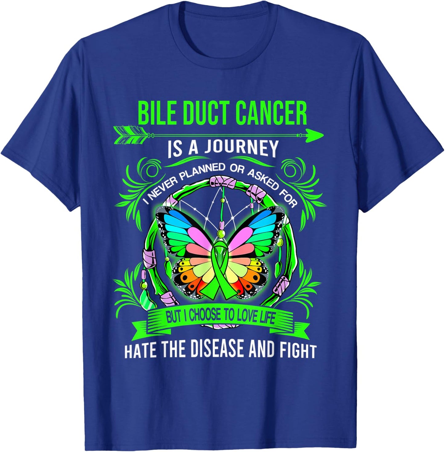 Bile Duct Cancer is a journey I never planed T-Shirt - T-Shirt | Royal