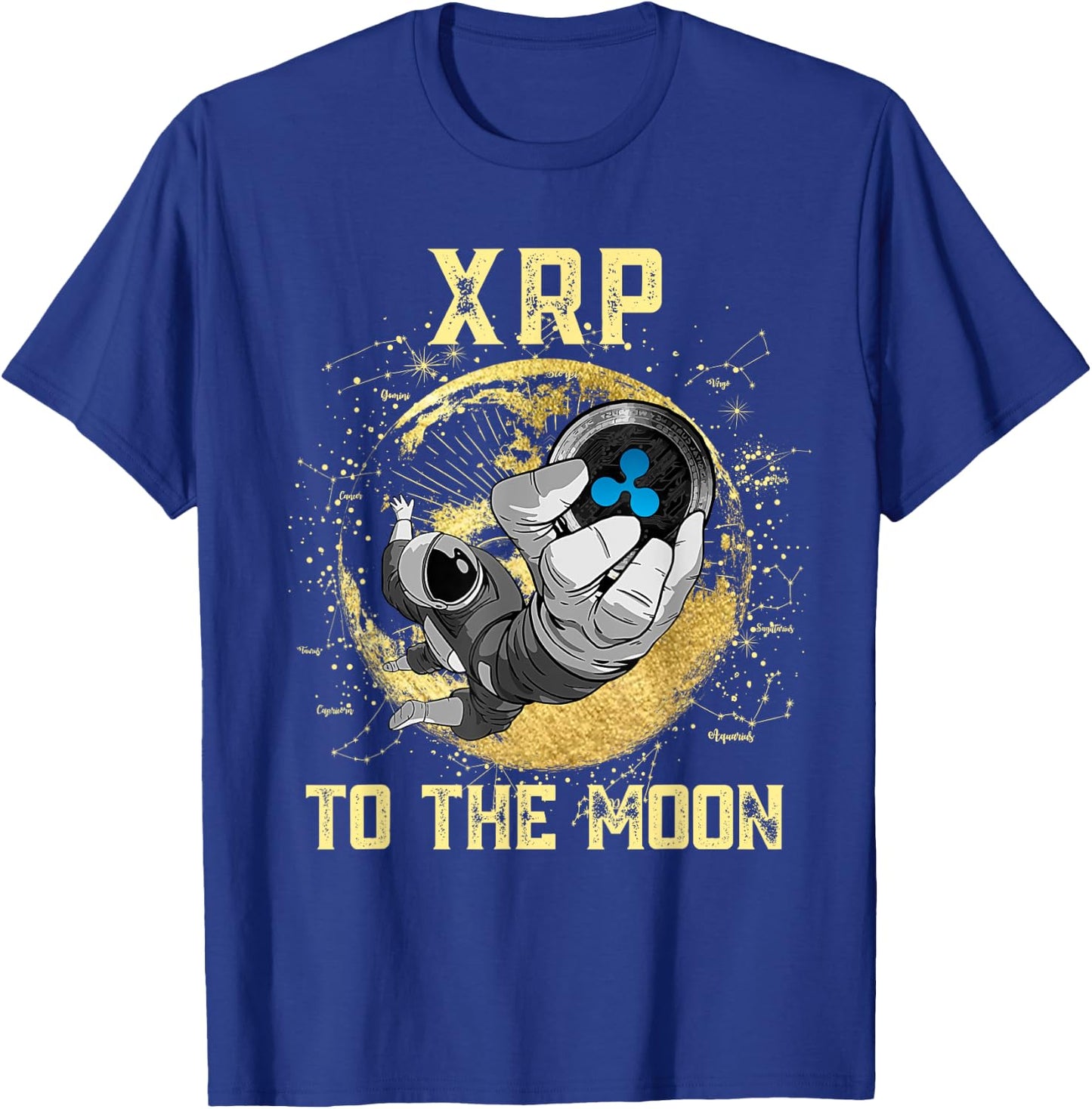 Ripple XRP Hodl shirt, cryptocurrency XRP to the Moon T-Shirt - T-Shirt | Royal