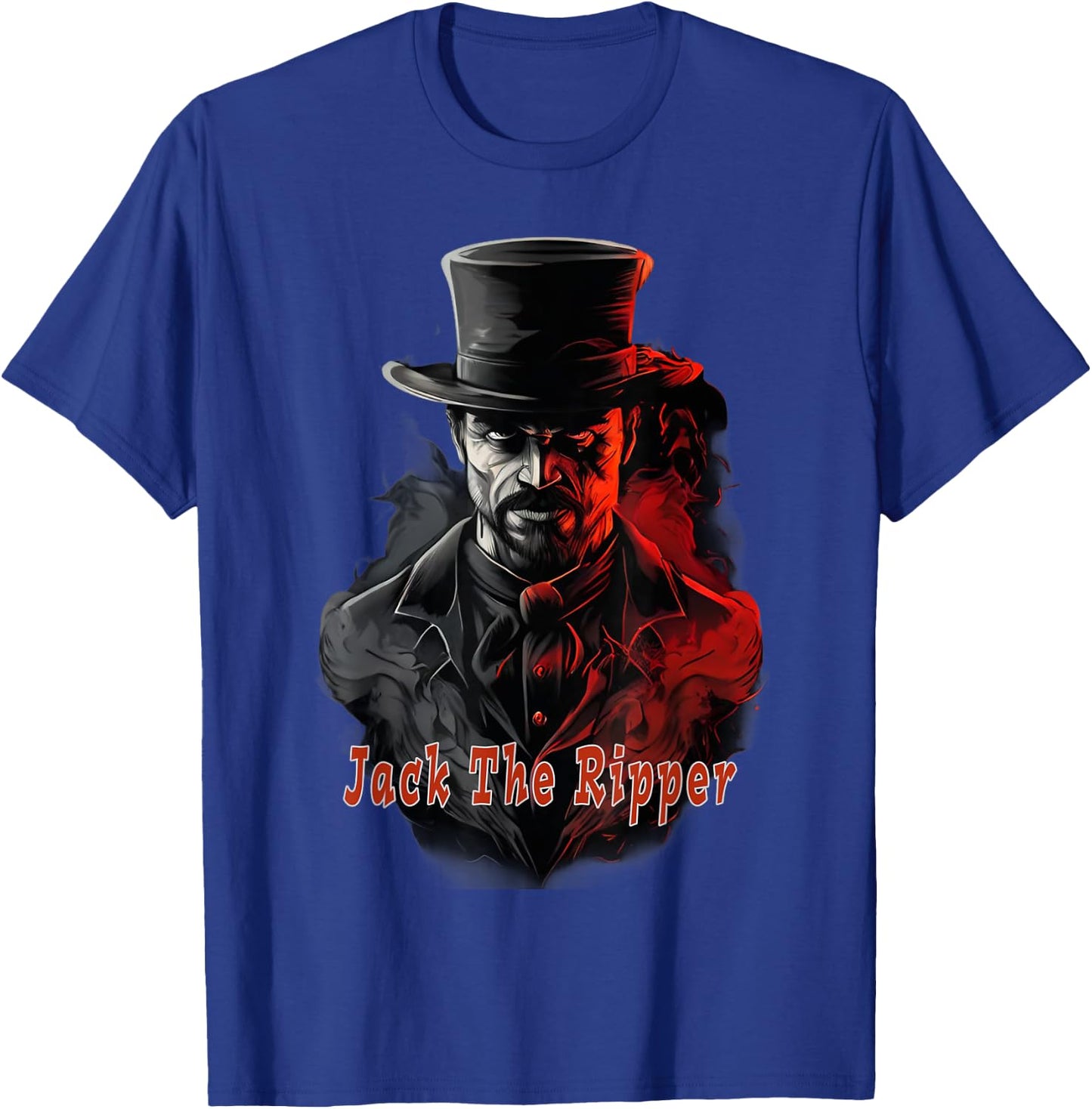 Jack the Ripper Red Graphic T-Shirt - T-Shirt | Royal
