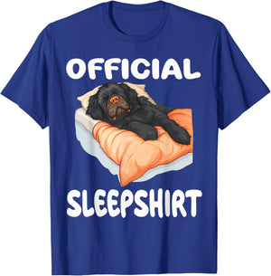 Newfoundland Dog Official Sleepshirt Pajamas Nightgown T-Shirt - T-Shirt | Royal