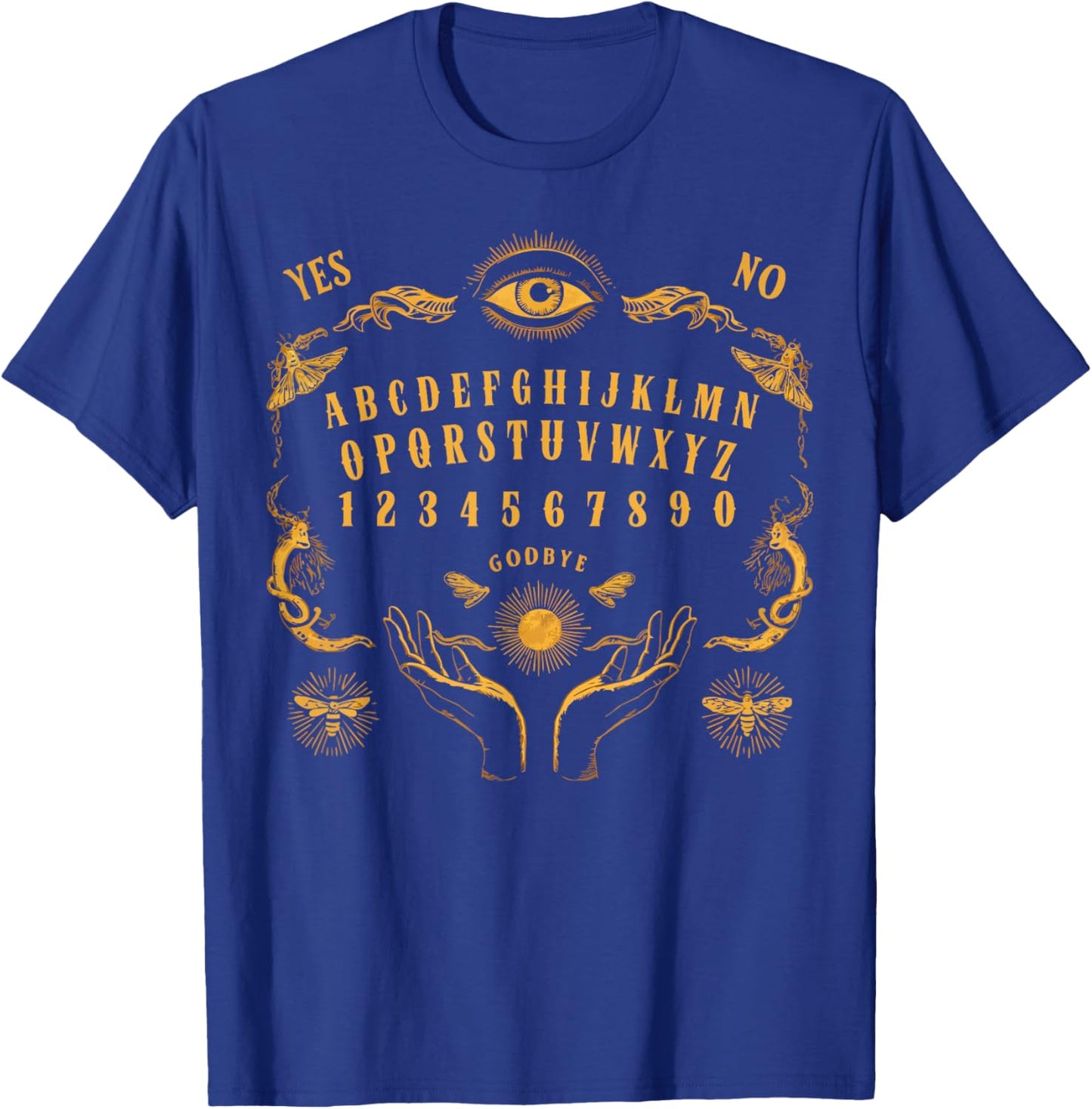 Ouija Board Paranormal Spirit Board Trick Or Treat Halloween T-Shirt - T-Shirt | Royal