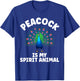 Funny Peacock Design Women Pheasant Peacock Lovers T-Shirt - T-Shirt | Royal