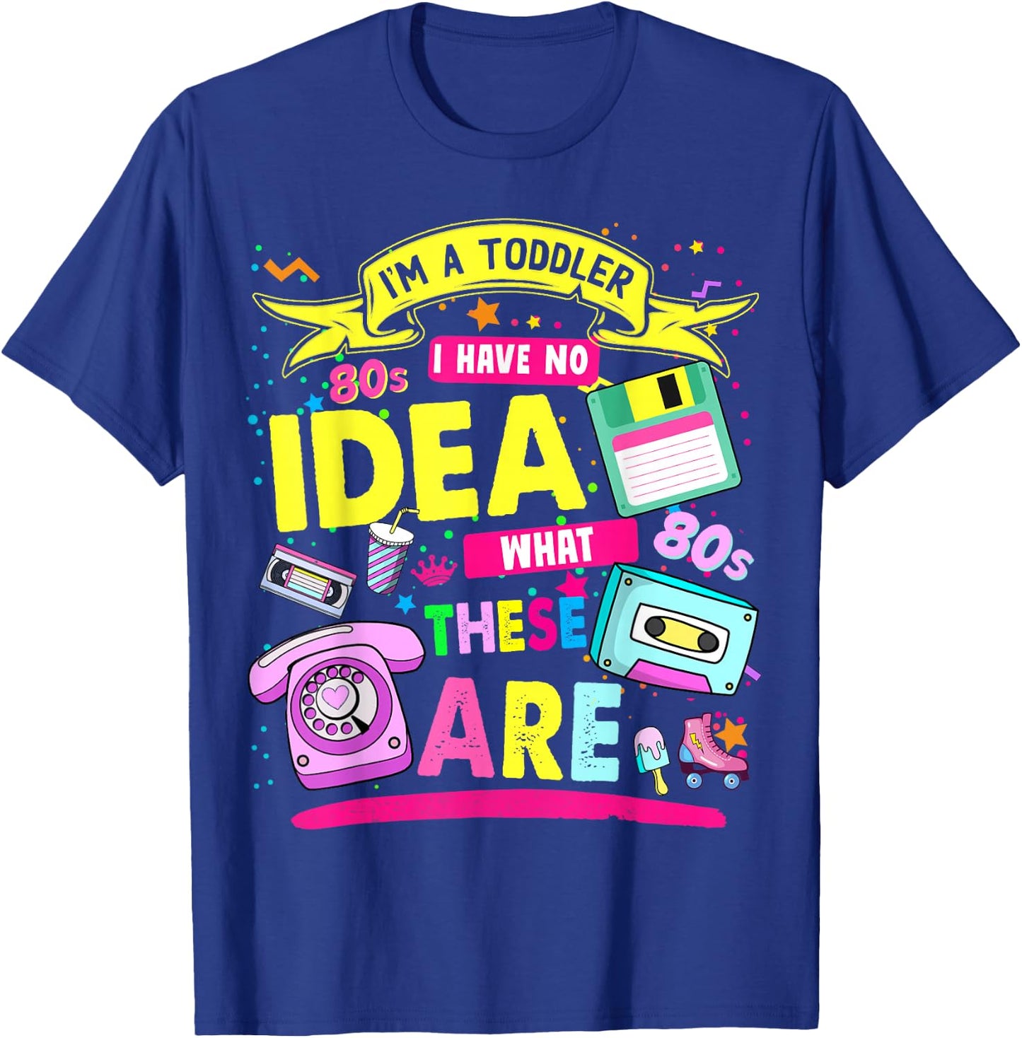 80s Outfit Ideas for Toddlers & 80s Theme Kids 80s Nostalgia T-Shirt - T-Shirt | Royal