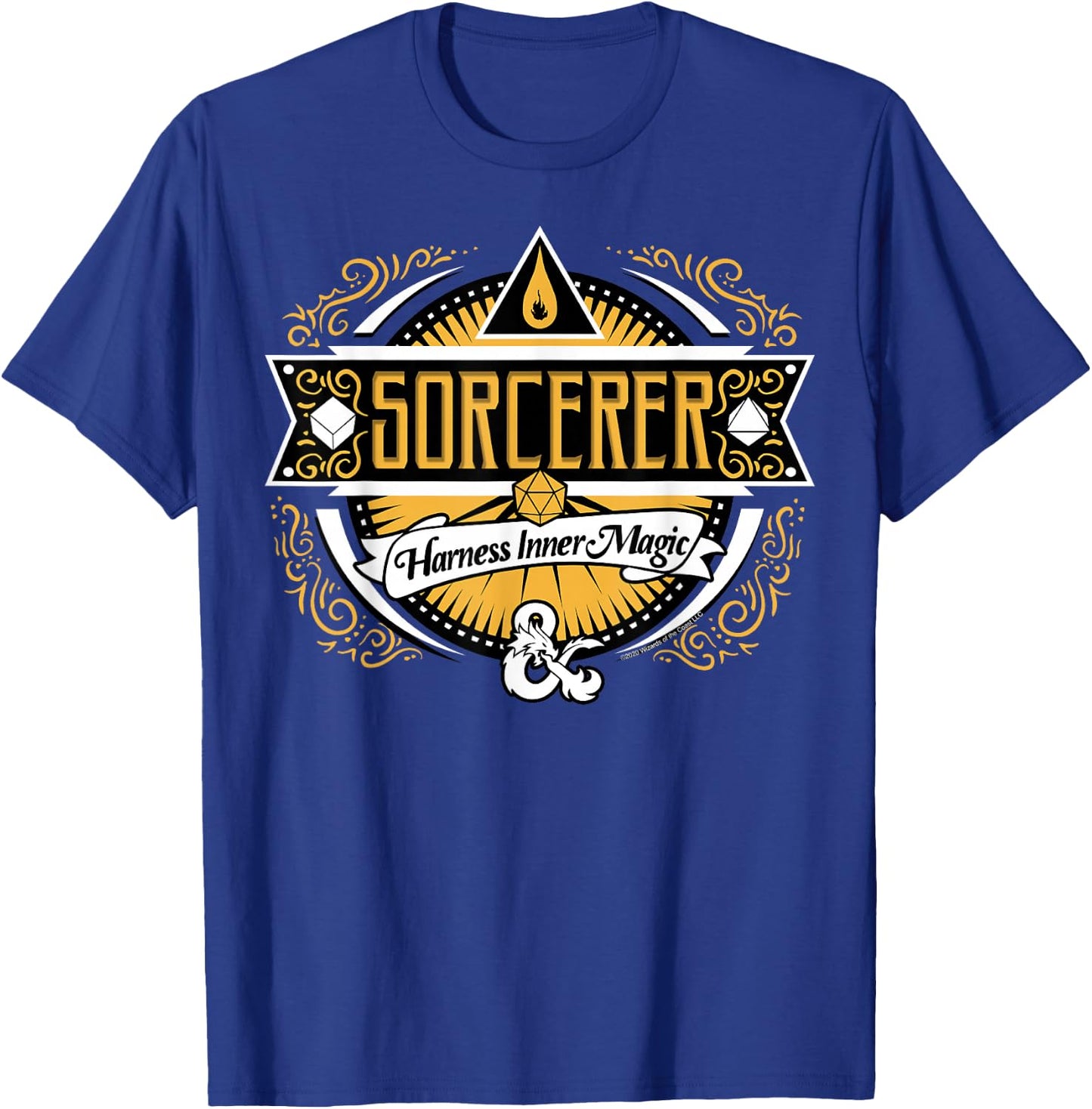 Dungeons & Dragons Sorcerer Harness Inner Magic T-Shirt - T-Shirt | Royal