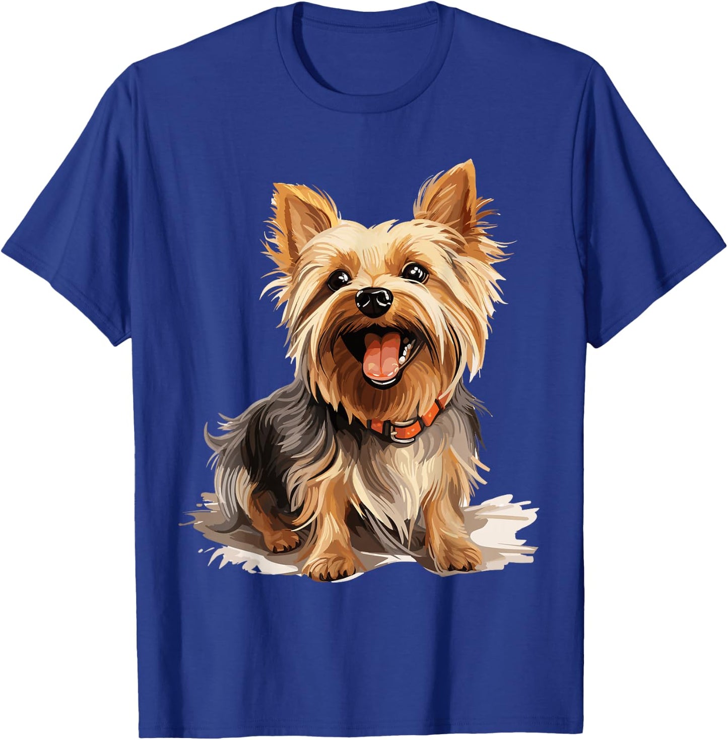 Yorkshire Terrier Yorkie Dog Breed Cute Graphic T-Shirt - T-Shirt | Royal