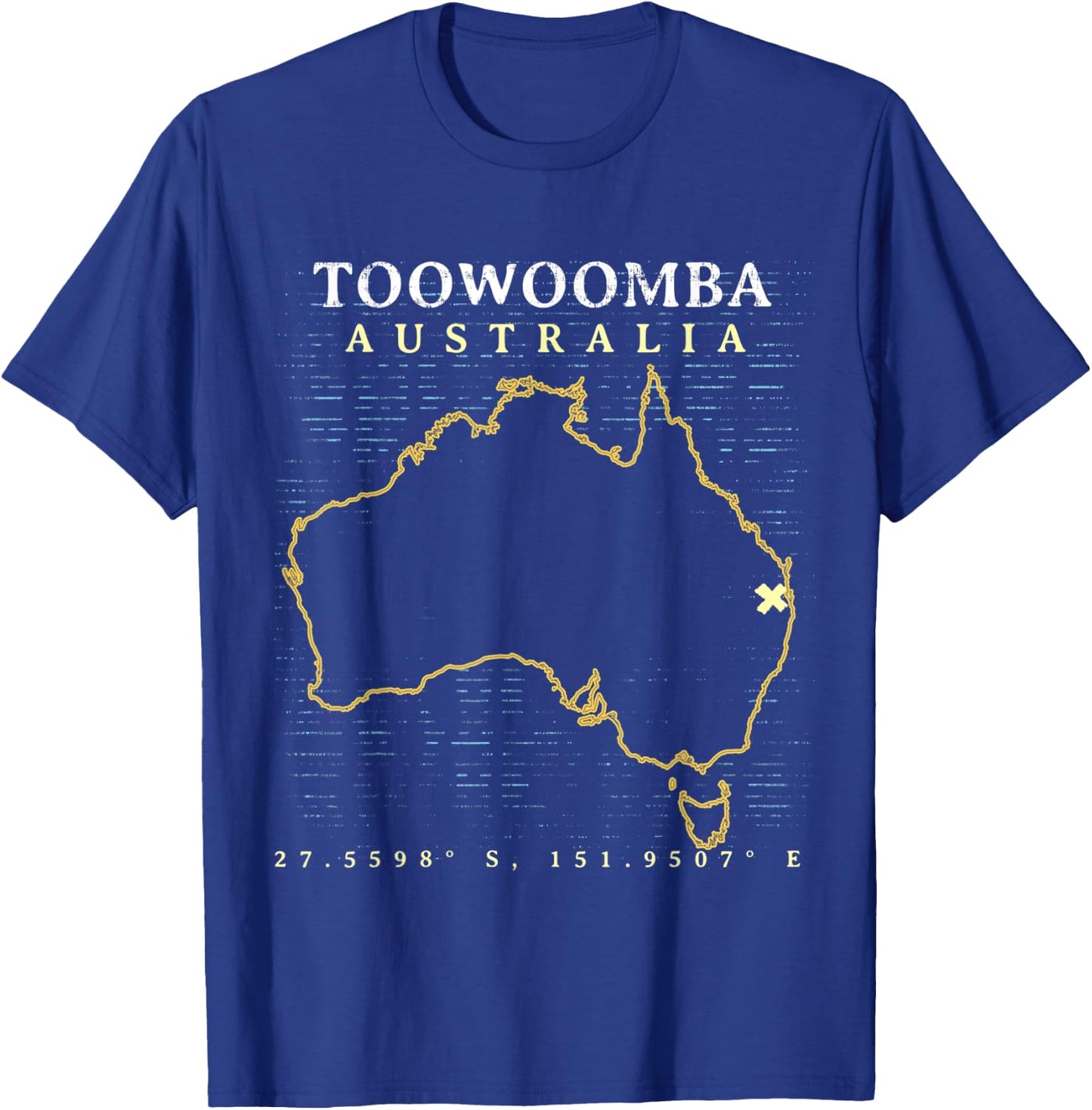 Australia Toowoomba T-Shirt - T-Shirt | Royal