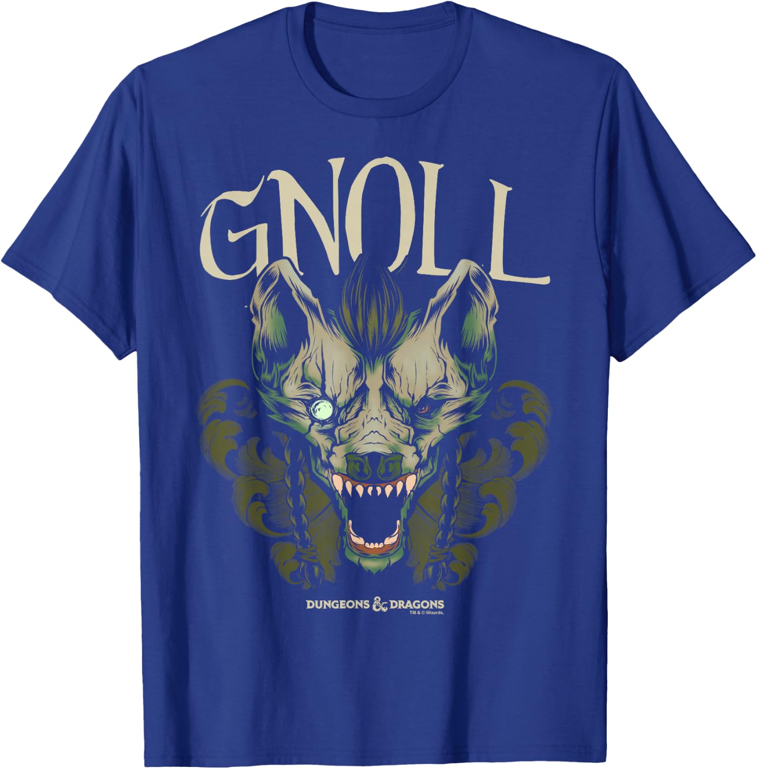 Dungeons & Dragons Gnoll Big Face T-Shirt - T-Shirt | Royal