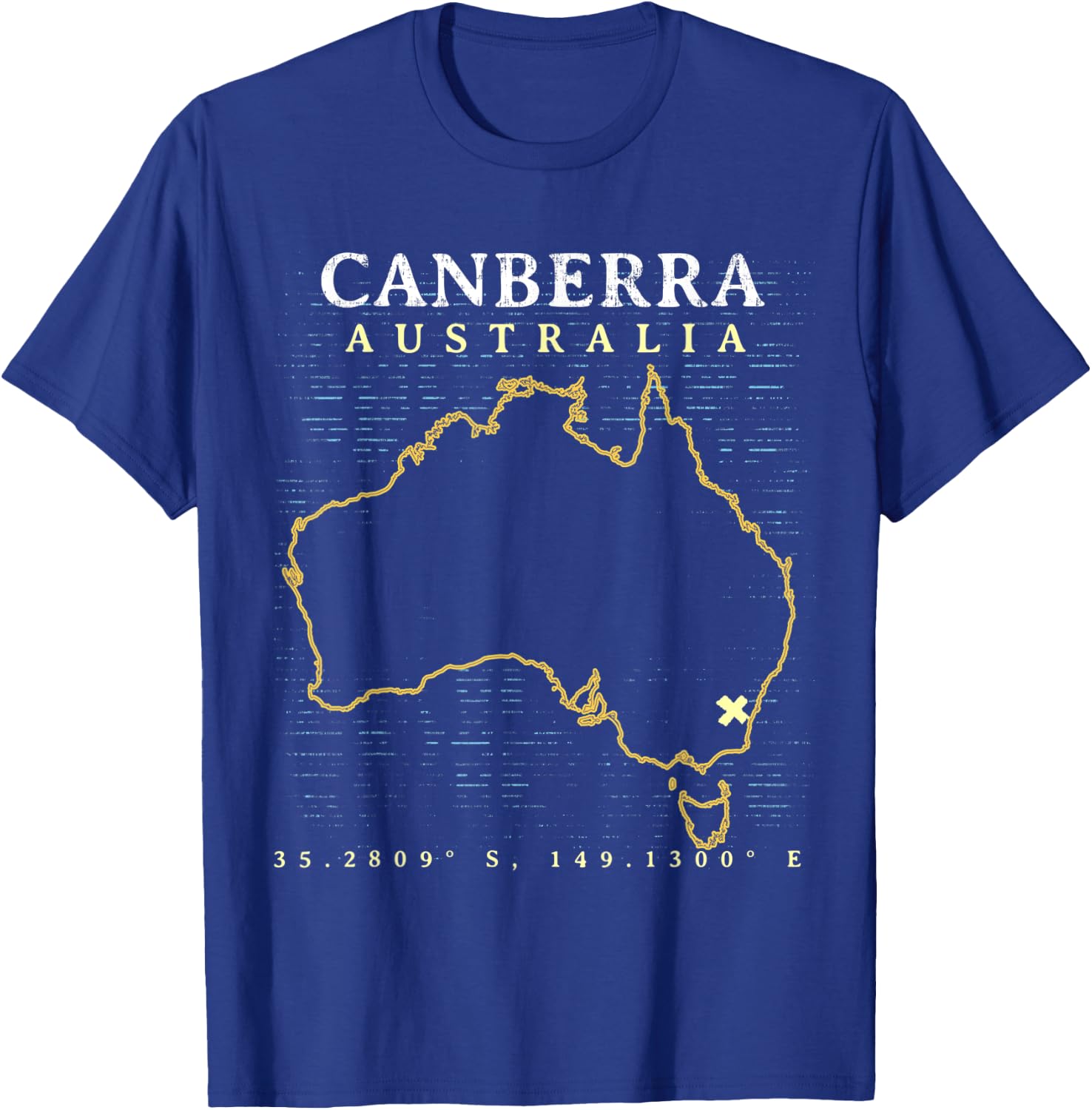 Australia Canberra T-Shirt - T-Shirt | Royal