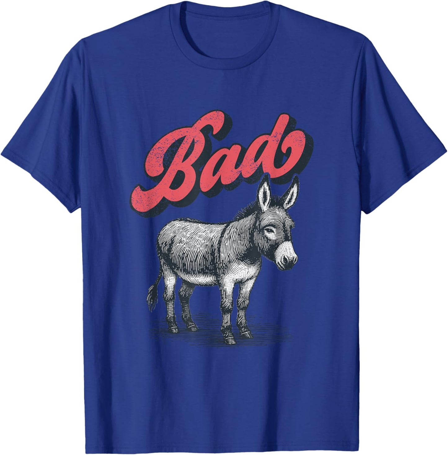 Bad Donkey donkey cute donkey animal animals animal lover T-Shirt - T-Shirt | Royal