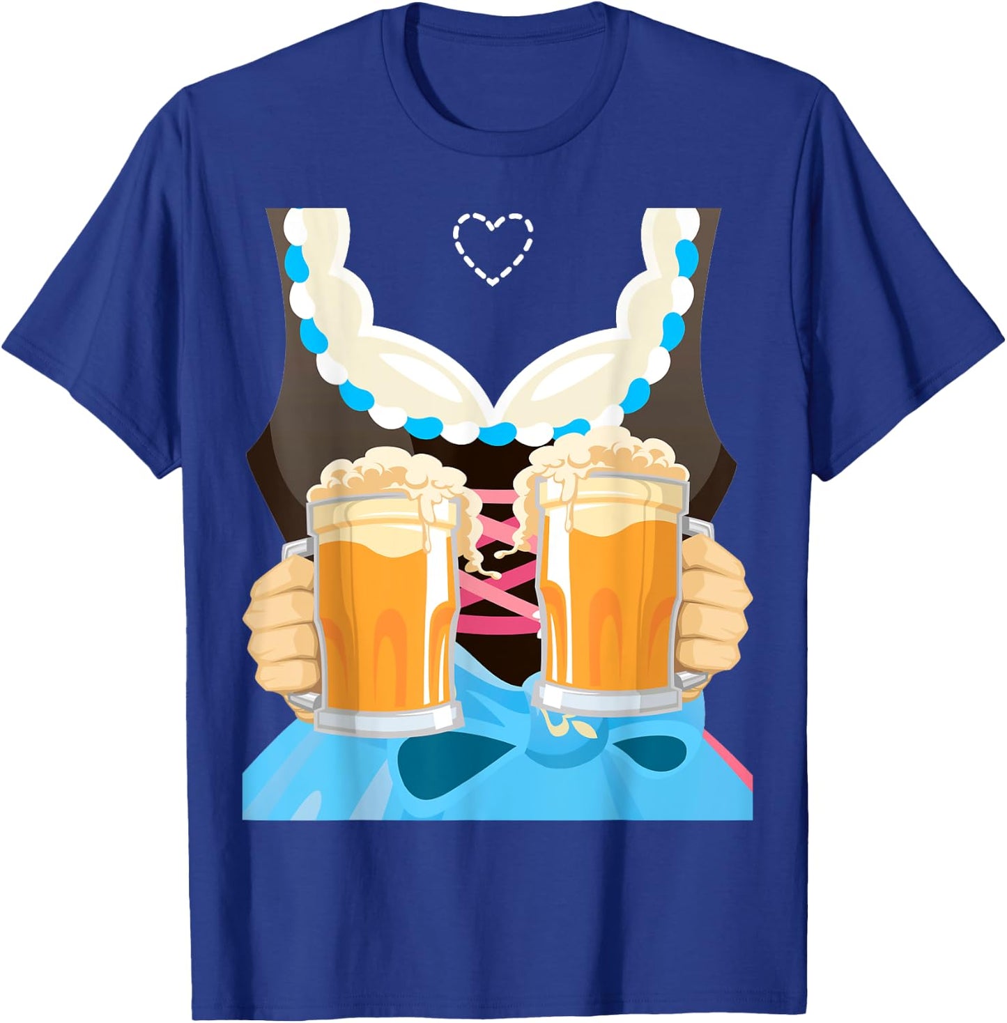 Dirndl Oktoberfest 2020 Bavarian Munich Beer Festival T-Shirt - T-Shirt | Royal