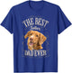 Best Toller Dad Ever Nova Scotia Duck Tolling Retriever Dog T-Shirt - T-Shirt | Royal