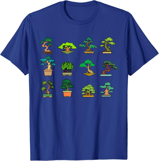 Funny Bonsai Tree Whisperer Japanese Gardening Zen Gifts T-Shirt - T-Shirt | Royal