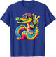 Peace Sign Tie Dye Alligator T-Shirt - T-Shirt | Royal