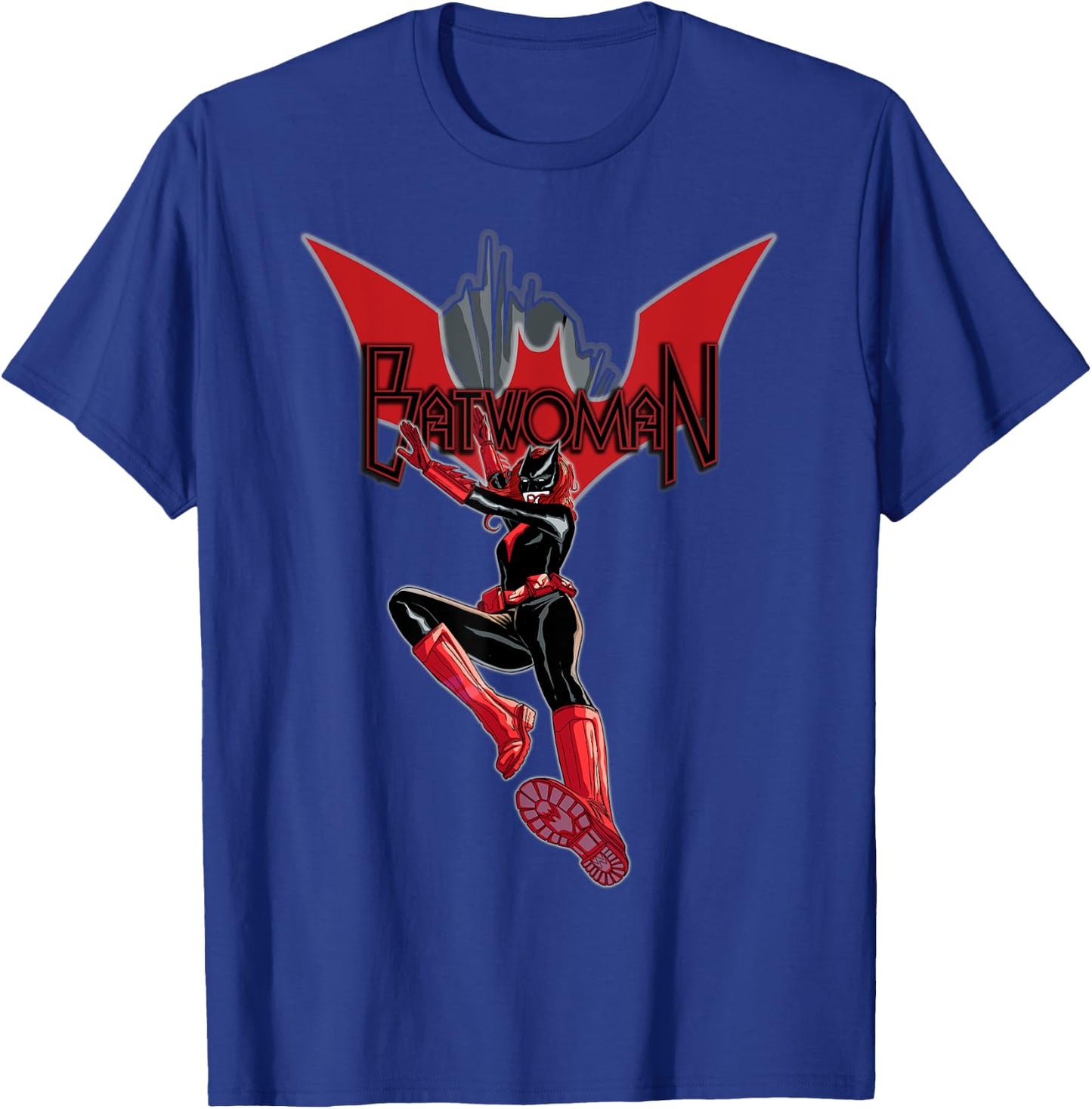 DC Batwoman Logo Entrance T-Shirt - T-Shirt | Royal