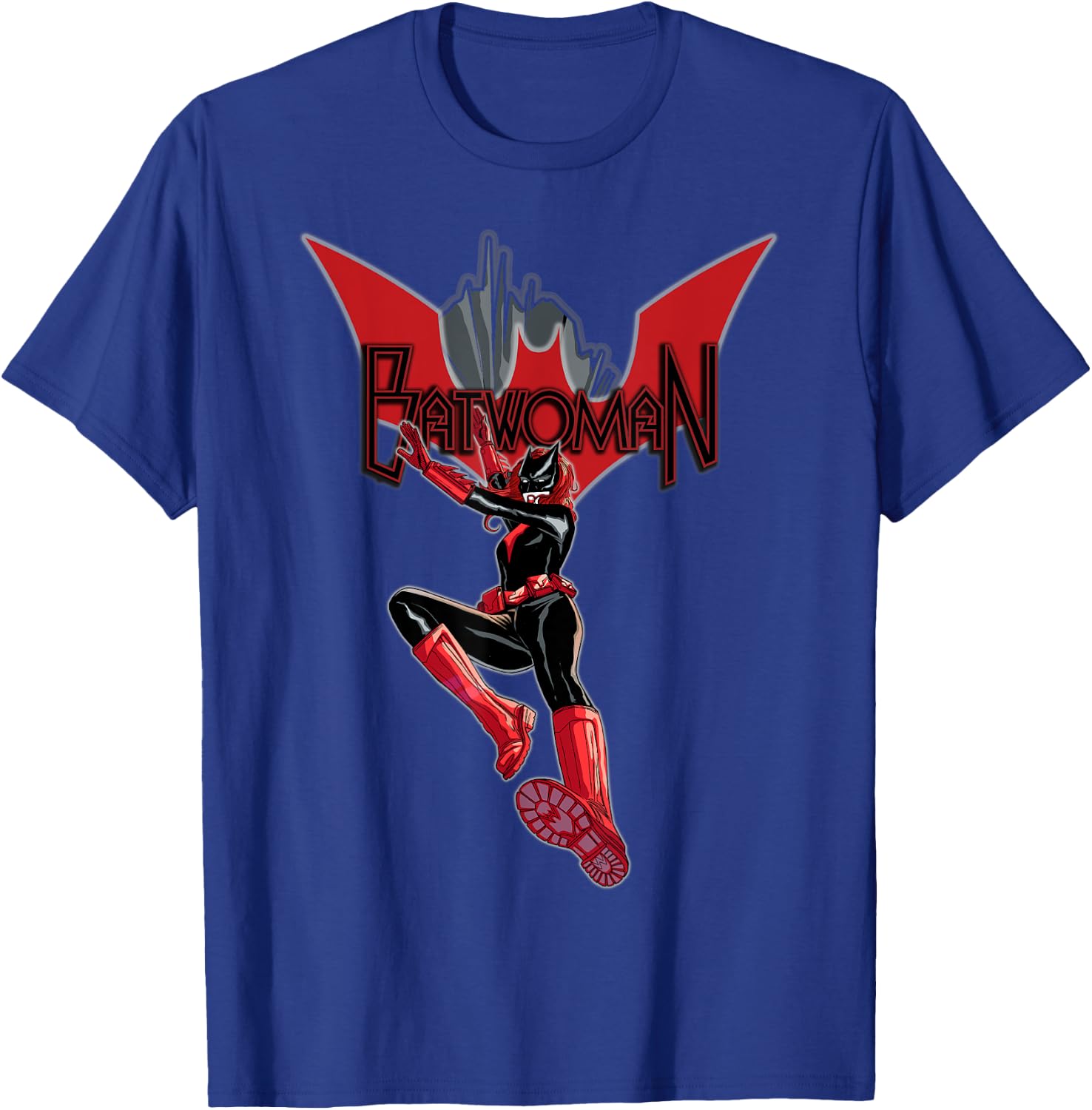 DC Batwoman Logo Entrance T-Shirt - T-Shirt | Royal