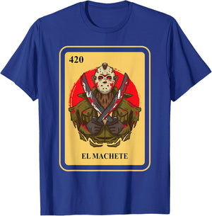 Mexican El Machete traditional Bingo Card game T-Shirt - T-Shirt | Royal