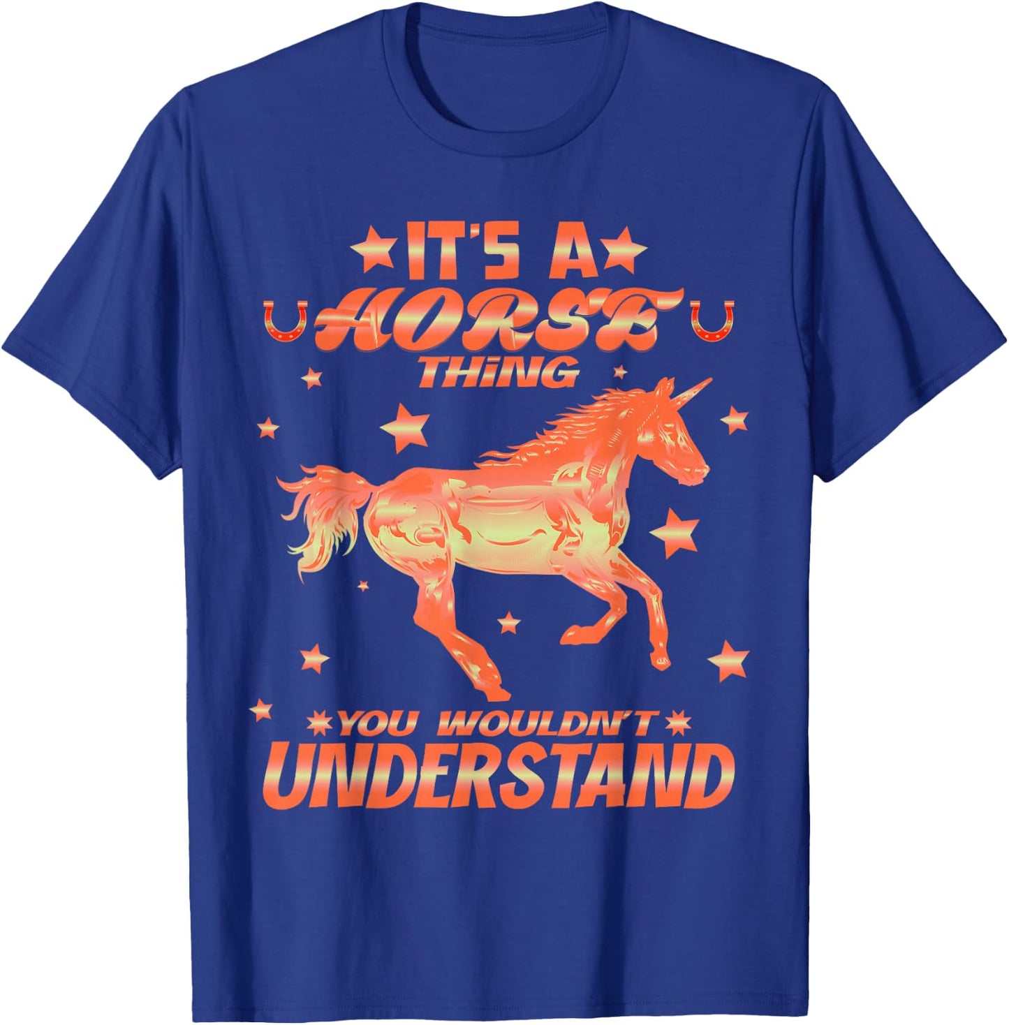 Horse Rider | Equestrian | Horse Girl | Horse Lover T-Shirt - T-Shirt | Royal