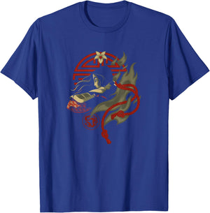 Disney Mulan Mulan Fighting Spirit With Sigil T-Shirt - T-Shirt | Royal
