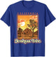 Joshua Tree National Park Vintage WPA Poster Style Retro T-Shirt - T-Shirt | Royal